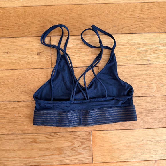 CALVIN KLEIN Navy Bralette | Size S - Picture 2 of 3